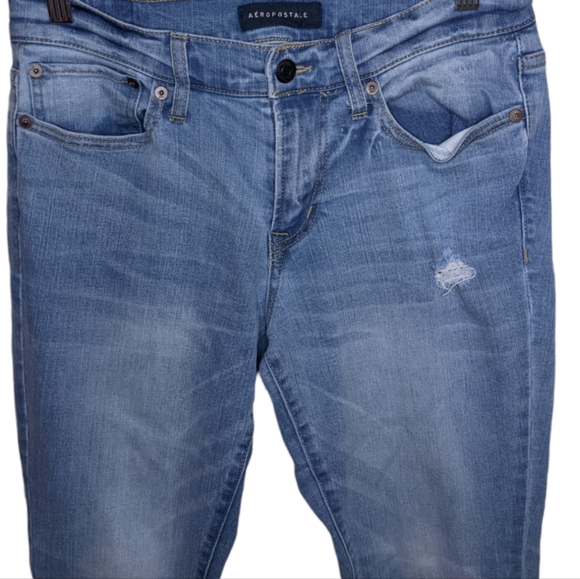 Aeropostale Slim Straight Light Wash Jeans 👖💙 - Picture 6 of 9